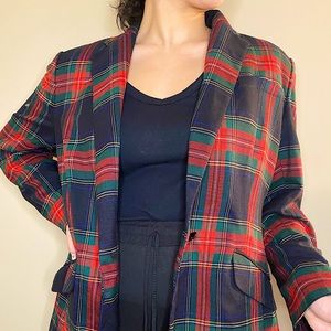 Lauren Ralph Lauren Plaid Blazer